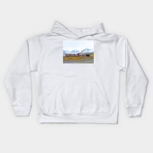 Ny-Alesund locomotive, Svalbard, Norway Kids Hoodie